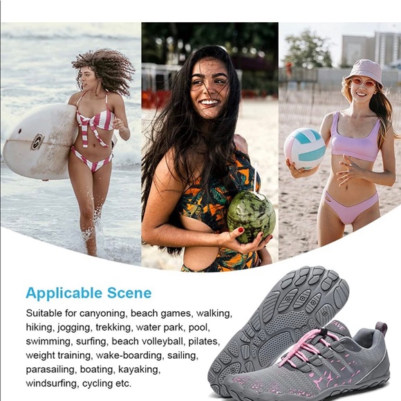 Hiitave Water shoes size 6 ( 36 ) dry swim diving surf aqua pool yoga beach - Picture 6 of 6